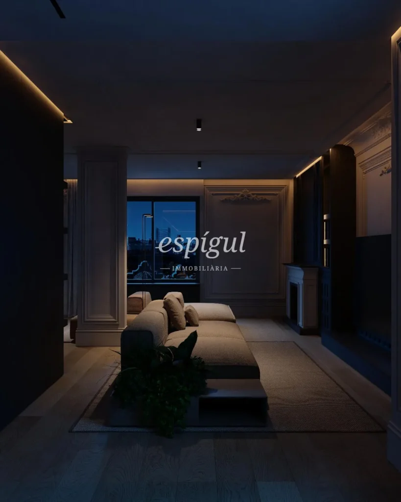 Penthouse for sale with terrace on Muntaner Street, Barcelona
