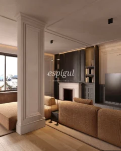 Penthouse for sale with terrace on Muntaner Street, Barcelona