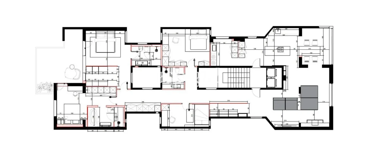 Penthouse for sale with terrace on Muntaner Street, Barcelona