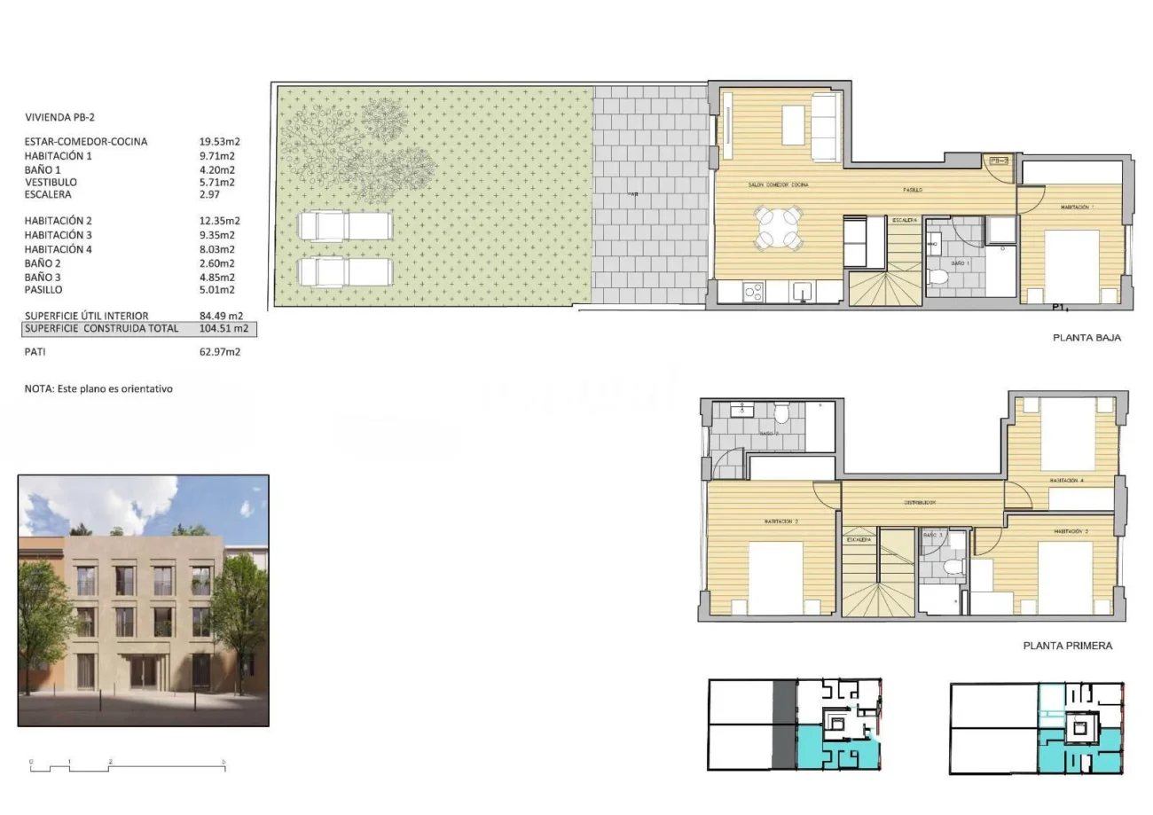 Dúplex en venda amb jardí en el centre de L’ Hospitalet de Llobregat