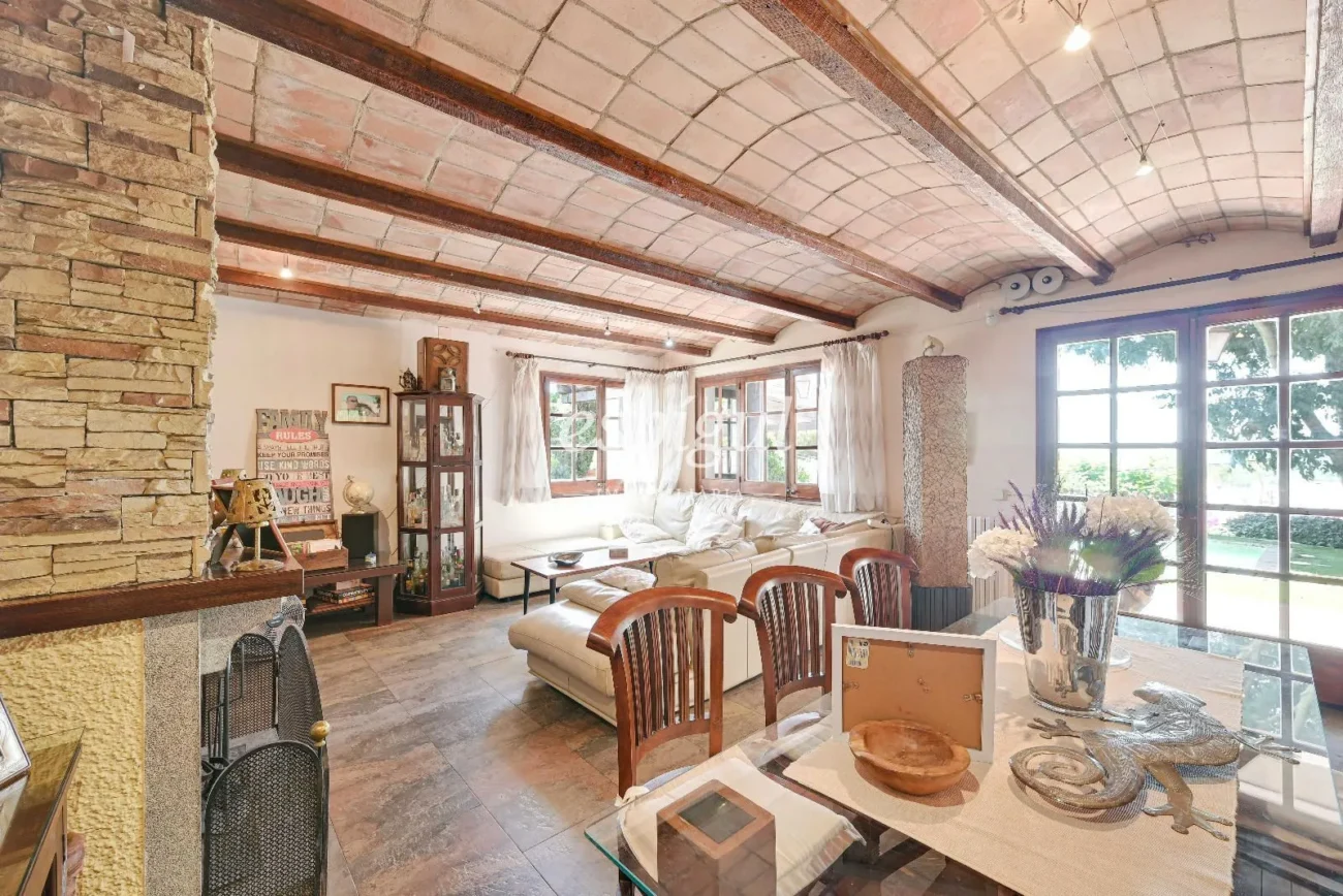 Encantadora casa rústica con vistas al mar en Platja d’Aro