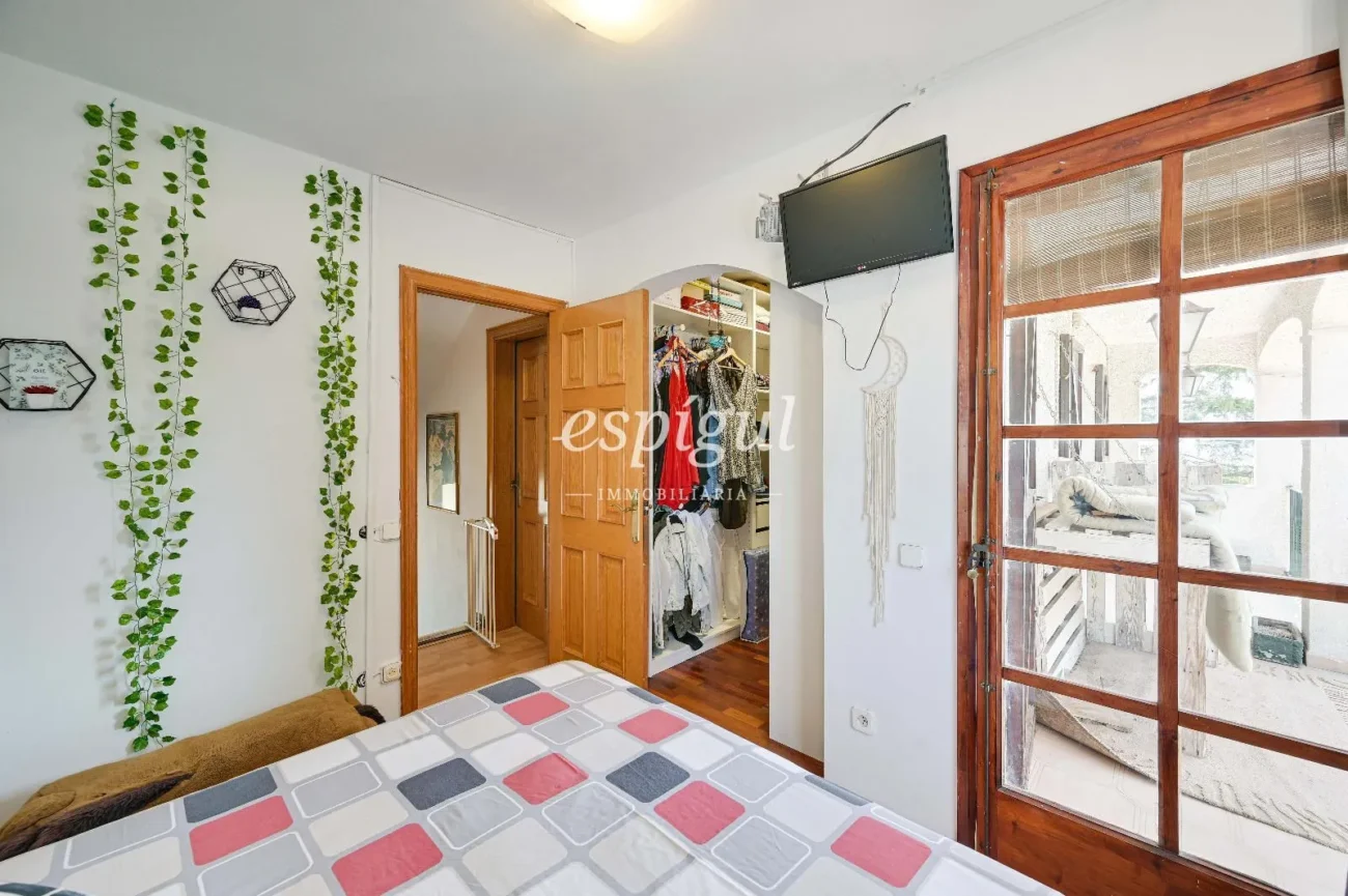 Encantadora casa rústica con vistas al mar en Platja d’Aro