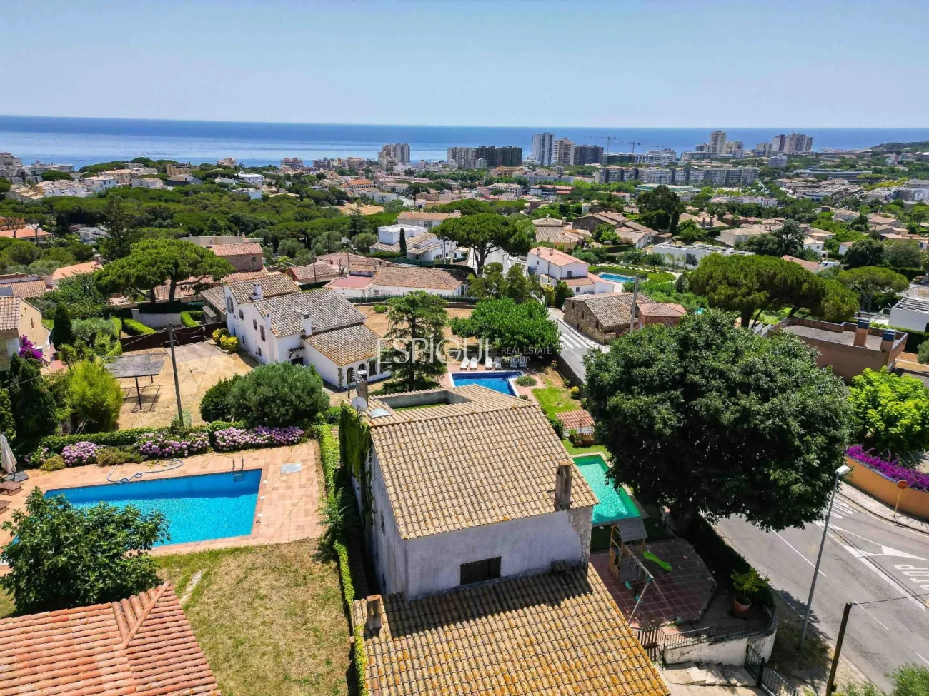 Encantadora casa rústica con vistas al mar en Platja d’Aro