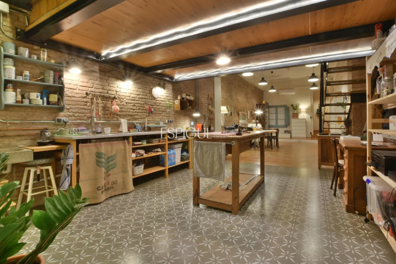 Estudio con identidad propia en calle Muntaner