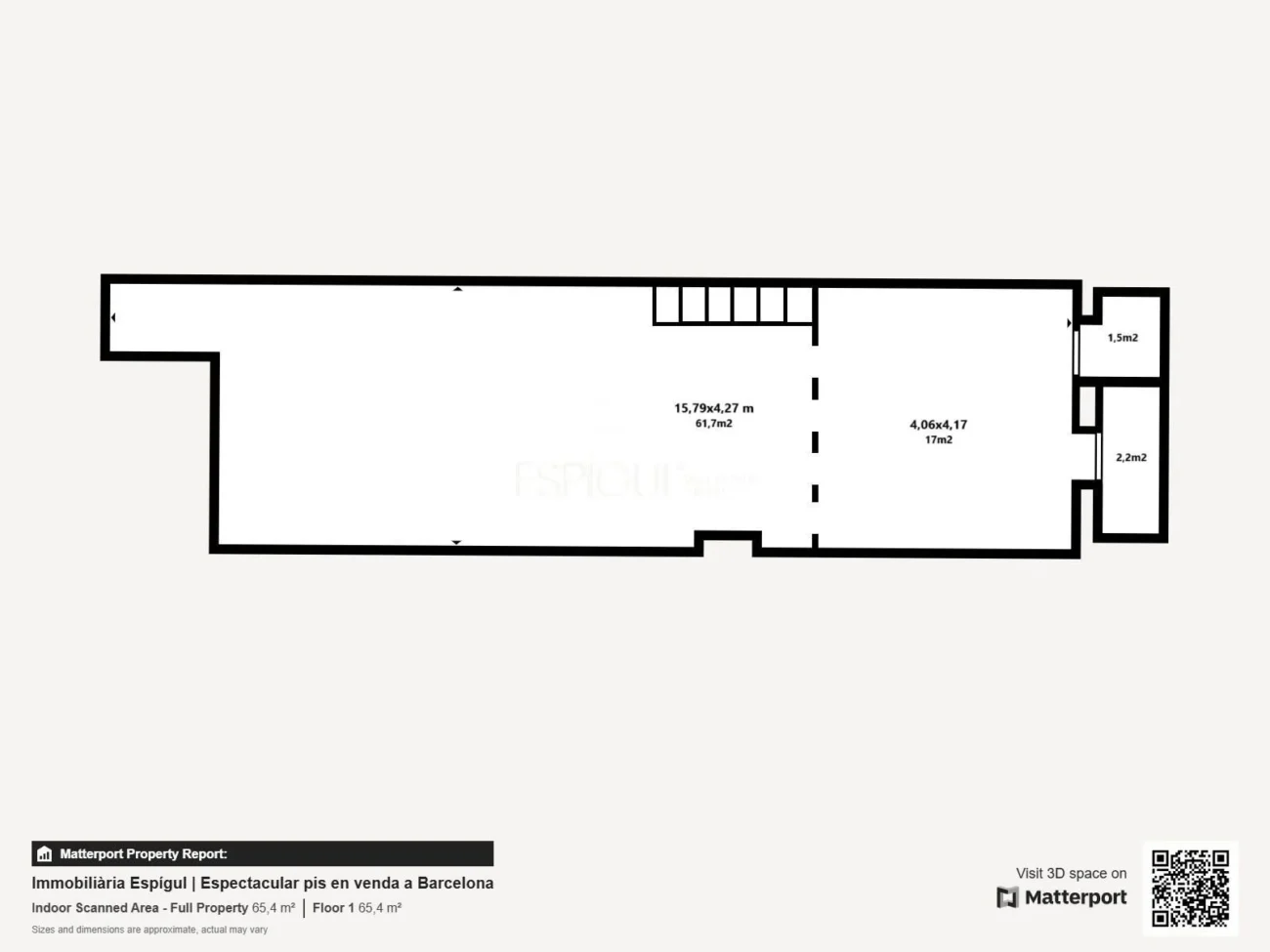 Estudio con identidad propia en calle Muntaner