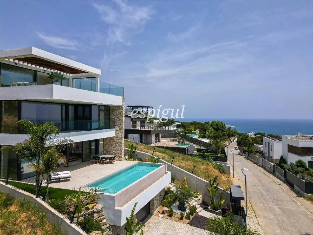 Exclusiva casa con impresionantes vistas al mar en Arenys de Mar