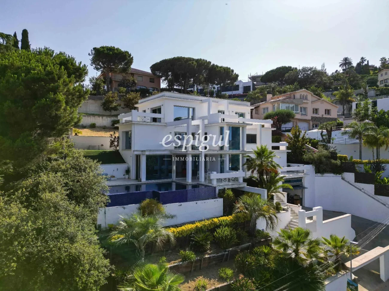 Propriété exceptionnelle à Alella avec deux piscines, cinéma, salle de sport et terrasses