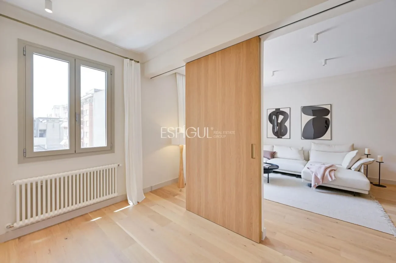 Magnifique logement rénové sur l’Avenida de Sarriá