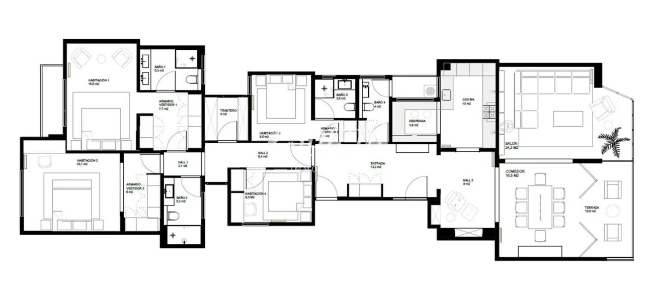 Magnificent apartment for sale in Sant Gervasi – Galvany, Barcelona