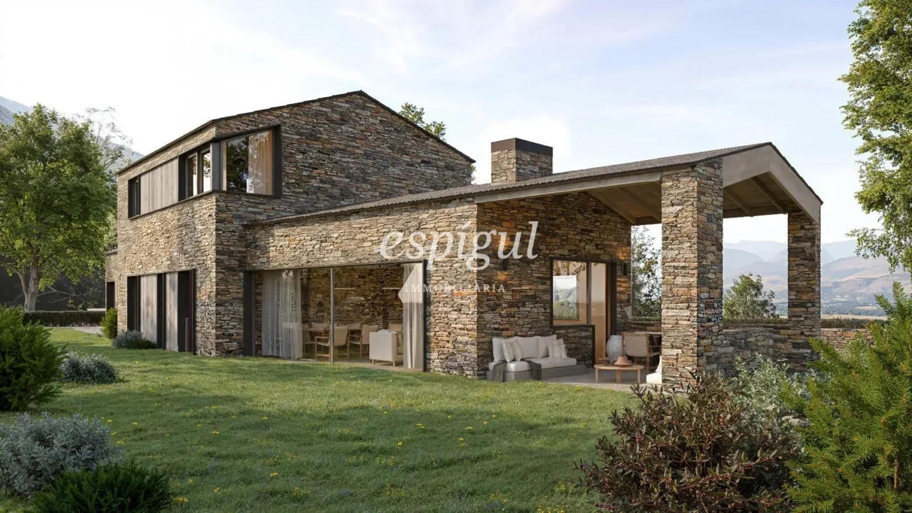 Nueva promoción exclusiva de 5 viviendas unifamiliares en Urús, Cerdanya