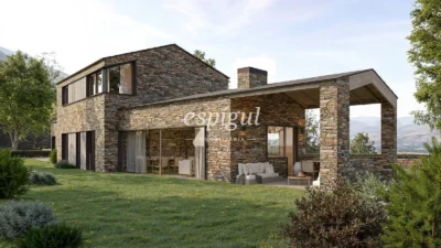 New exclusive development of 5 single-family homes in Urús, Cerdanya