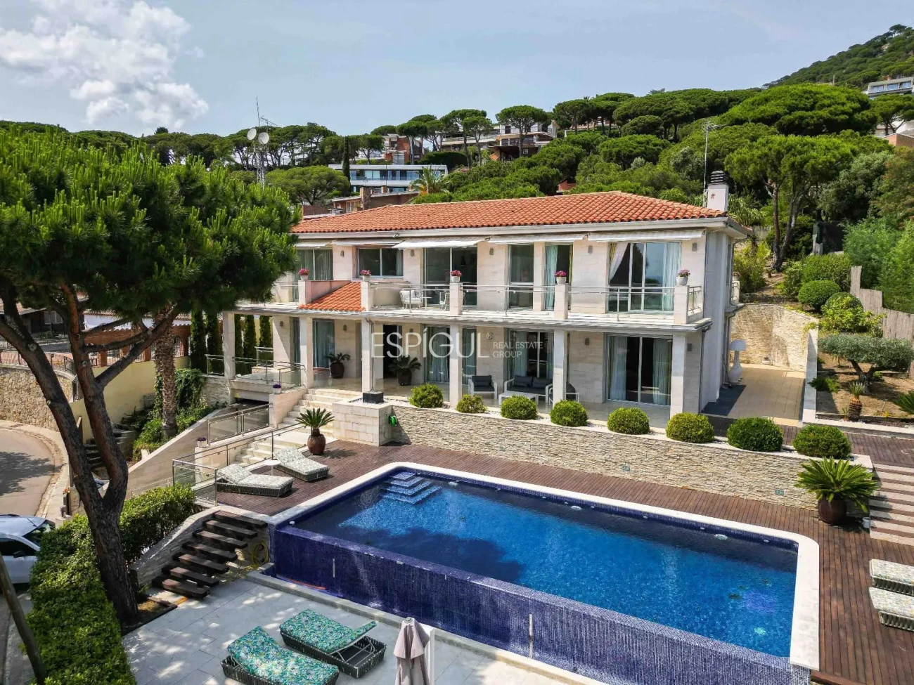 Villa de lujo con impresionantes vistas al mar en Cabrils, Maresme