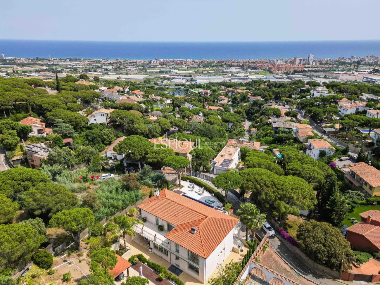 Villa de lujo con impresionantes vistas al mar en Cabrils, Maresme
