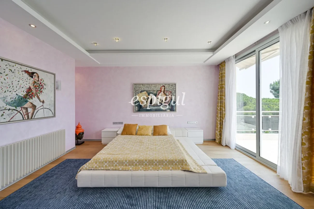 Villa de lujo con impresionantes vistas al mar en Cabrils, Maresme