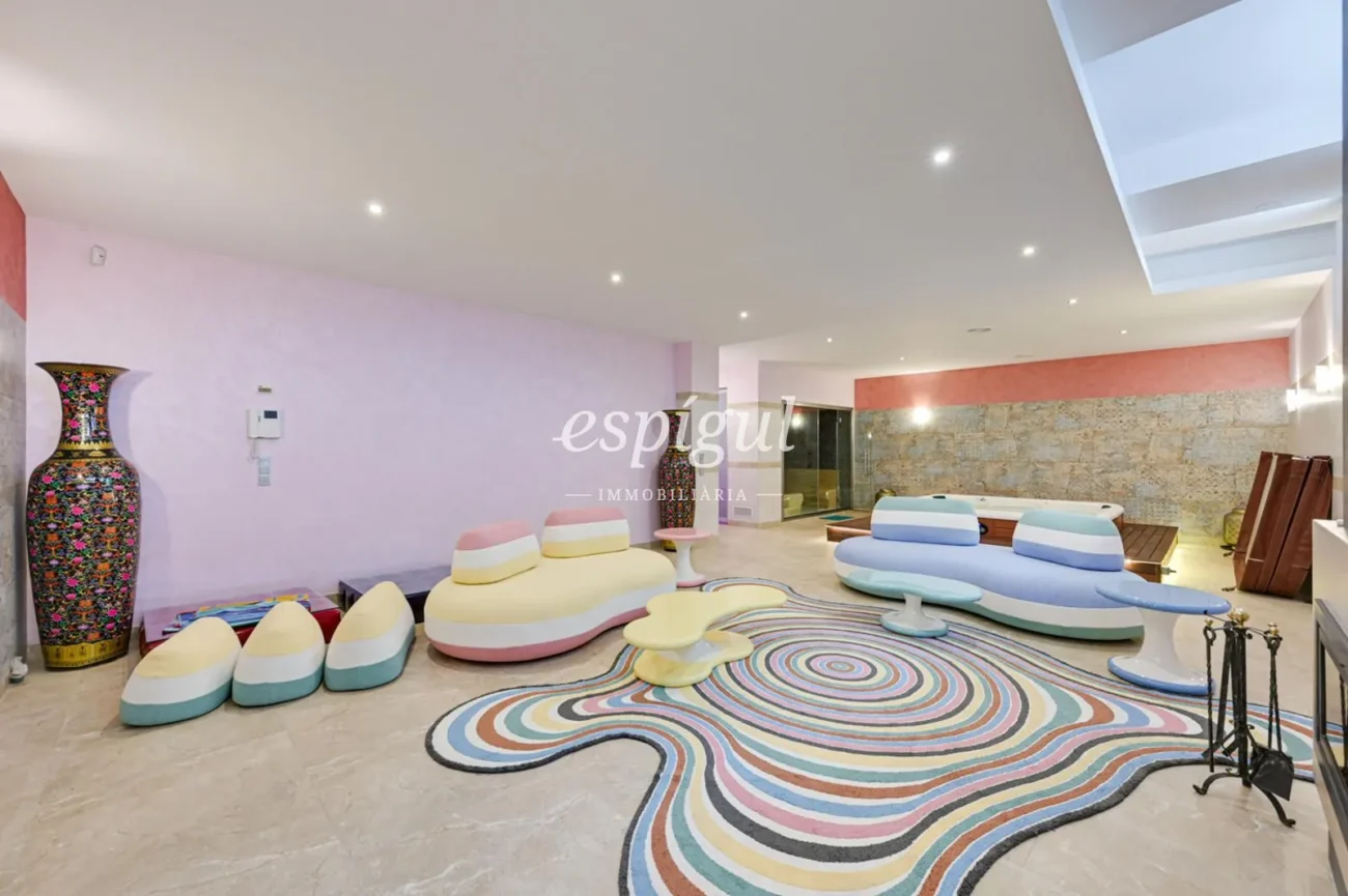 Villa de lujo con impresionantes vistas al mar en Cabrils, Maresme