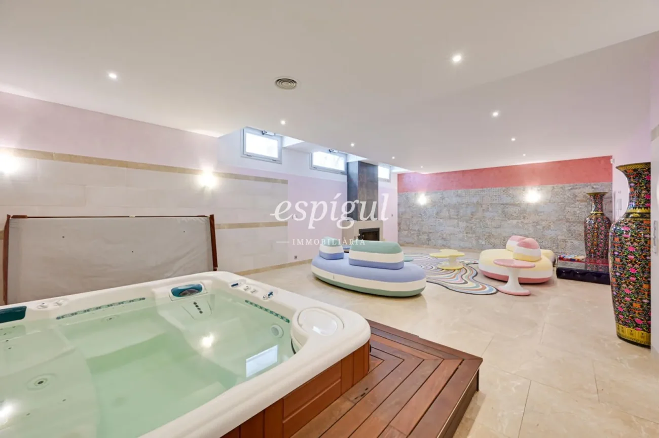 Villa de lujo con impresionantes vistas al mar en Cabrils, Maresme