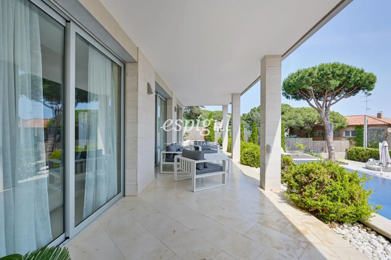 Villa de lujo con impresionantes vistas al mar en Cabrils, Maresme