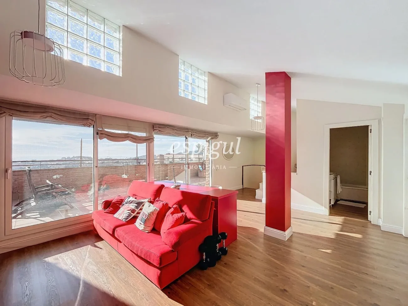 Exclusivo ático dúplex con vistas al mar en Can Gaietà, Tiana