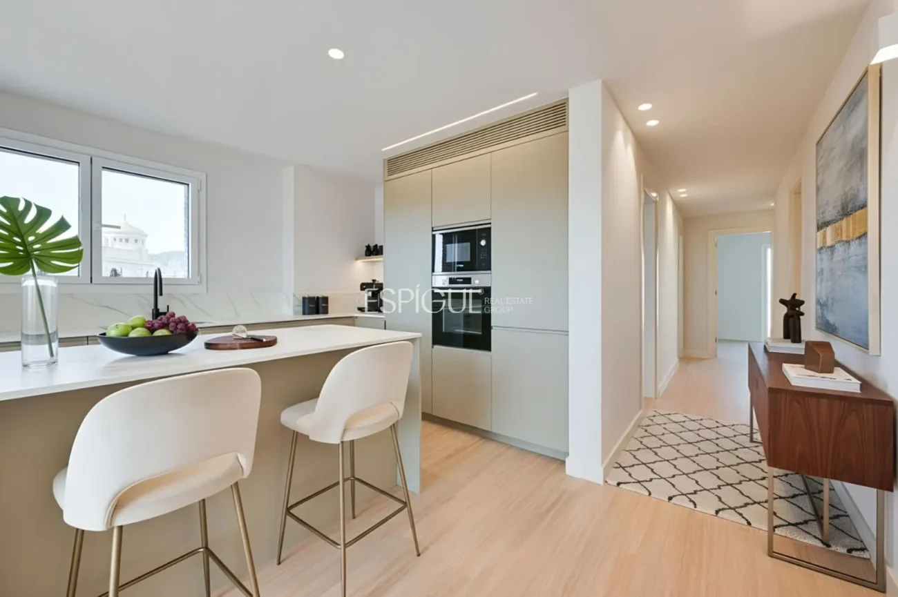 Appartement rénové exclusif avec terrasses sur le Passeig de Sant Joan, Barcelone