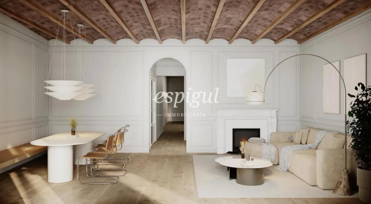Appartement rénové impressionnant dans la rue Provença, au cœur de l’Eixample Dret