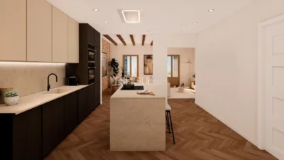 Ein Zuhause mit Seele in der Ronda de Sant Pere, Eixample Dret