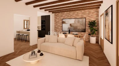 Ein Zuhause mit Seele in der Ronda de Sant Pere, Eixample Dret