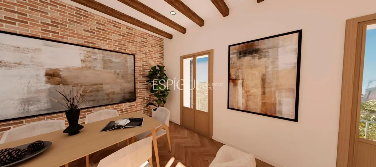 Ein Zuhause mit Seele in der Ronda de Sant Pere, Eixample Dret