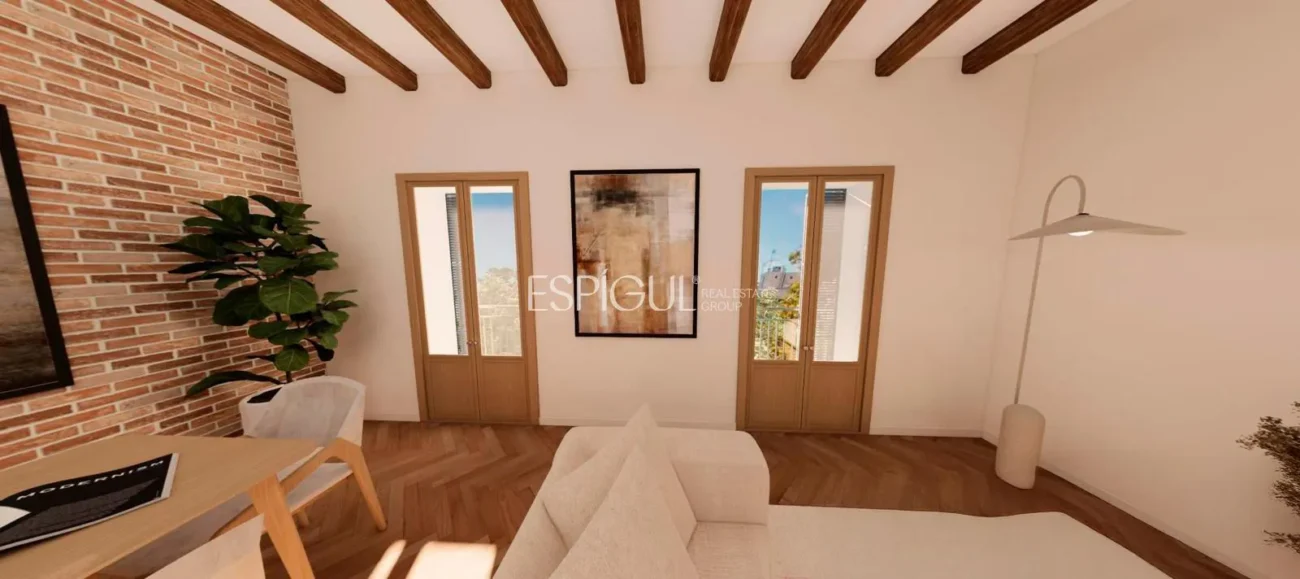 Ein Zuhause mit Seele in der Ronda de Sant Pere, Eixample Dret