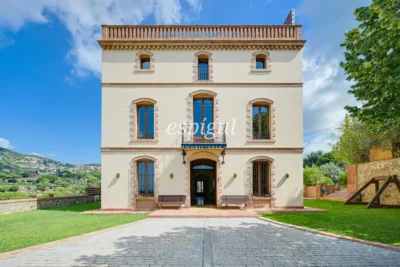 Exclusive Historic Mansion in Alella with Sea Views and Tourist License