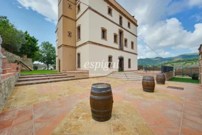 Exclusive Historic Mansion in Alella with Sea Views and Tourist License