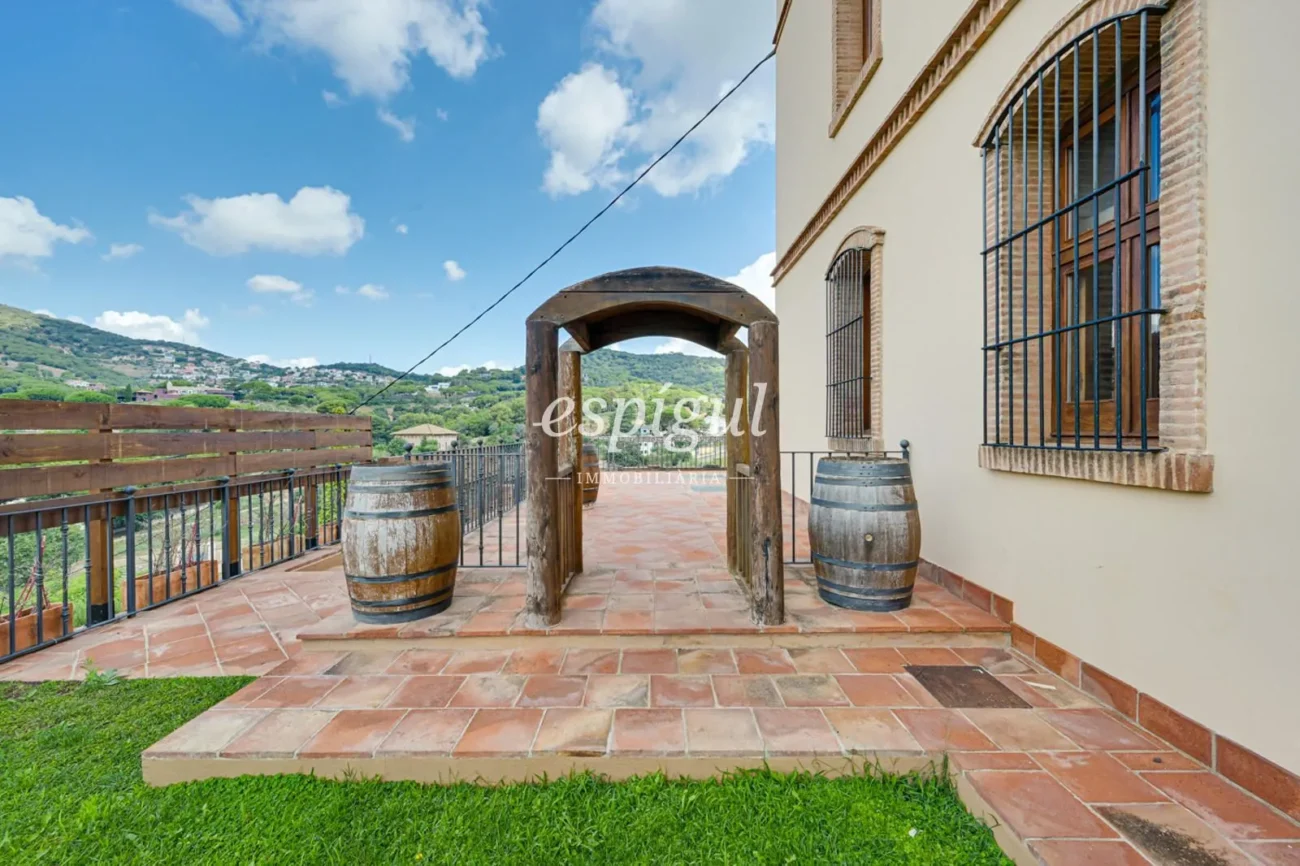 Exclusive Historic Mansion in Alella with Sea Views and Tourist License
