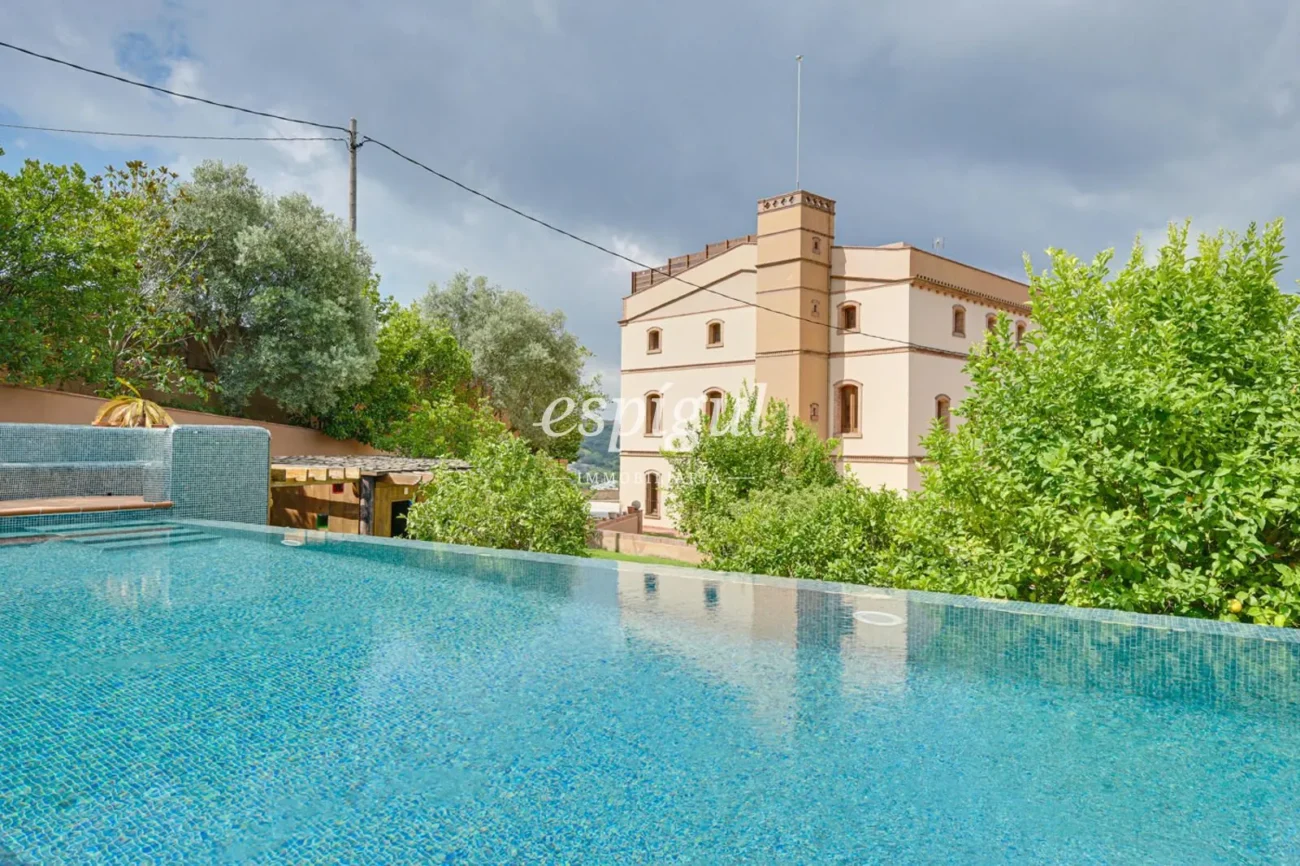 Exclusive Historic Mansion in Alella with Sea Views and Tourist License