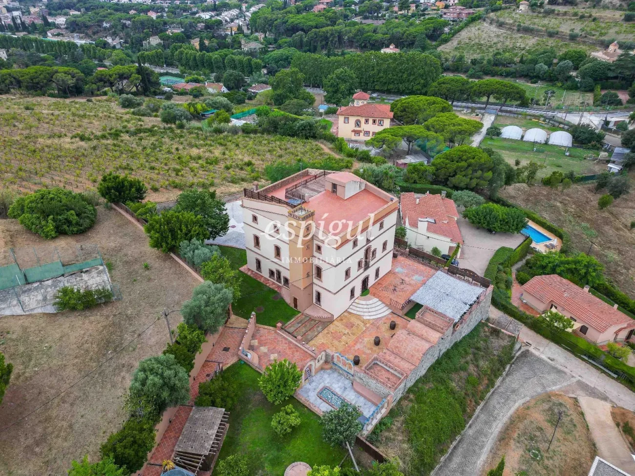 Exclusive Historic Mansion in Alella with Sea Views and Tourist License