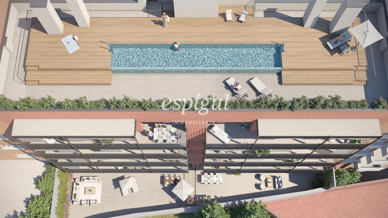 Exclusiu pis d’obra nova amb terrassa de 26 m² a Sant Gervasi-Galvany