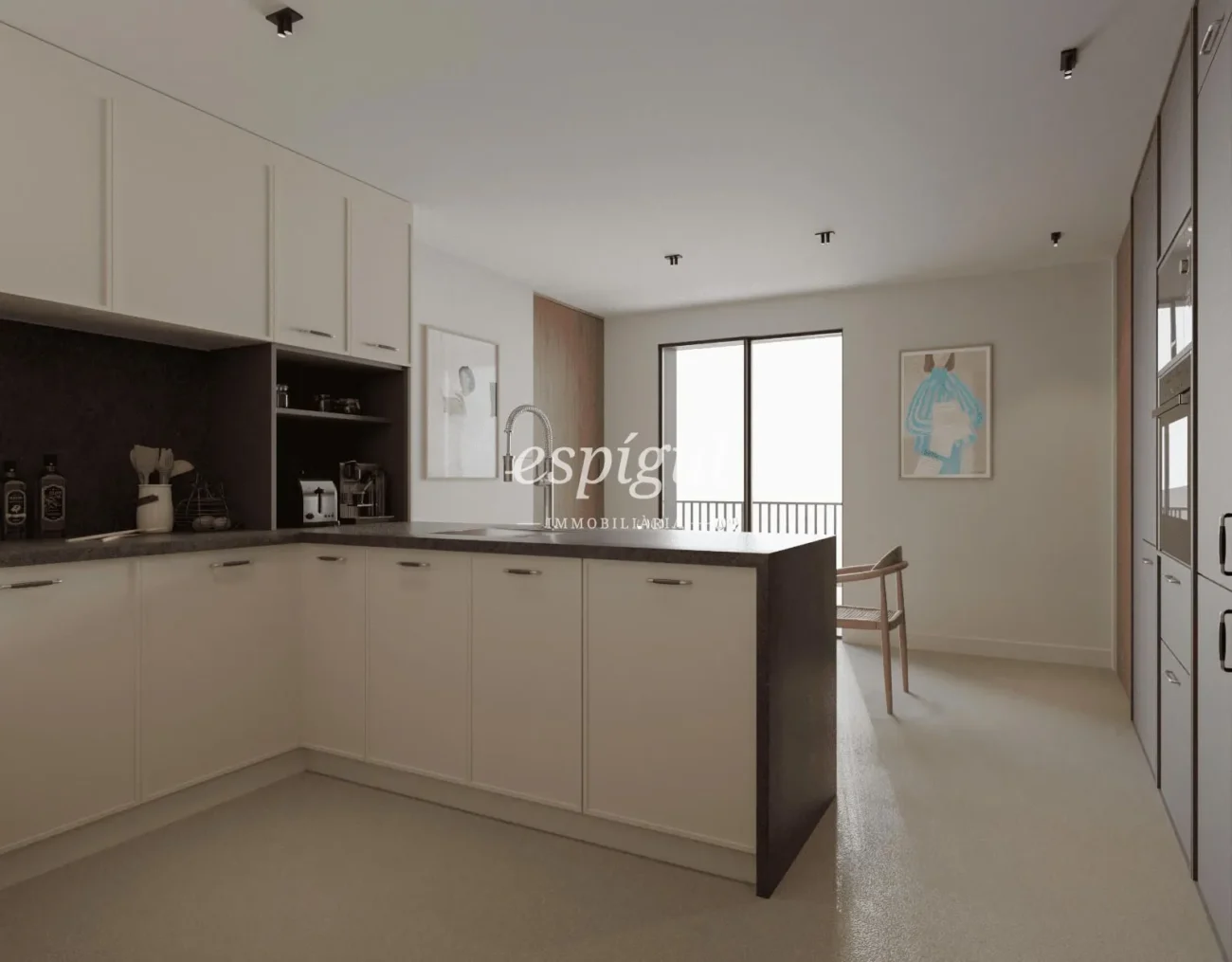 Exclusiu pis d’obra nova amb terrassa de 26 m² a Sant Gervasi-Galvany