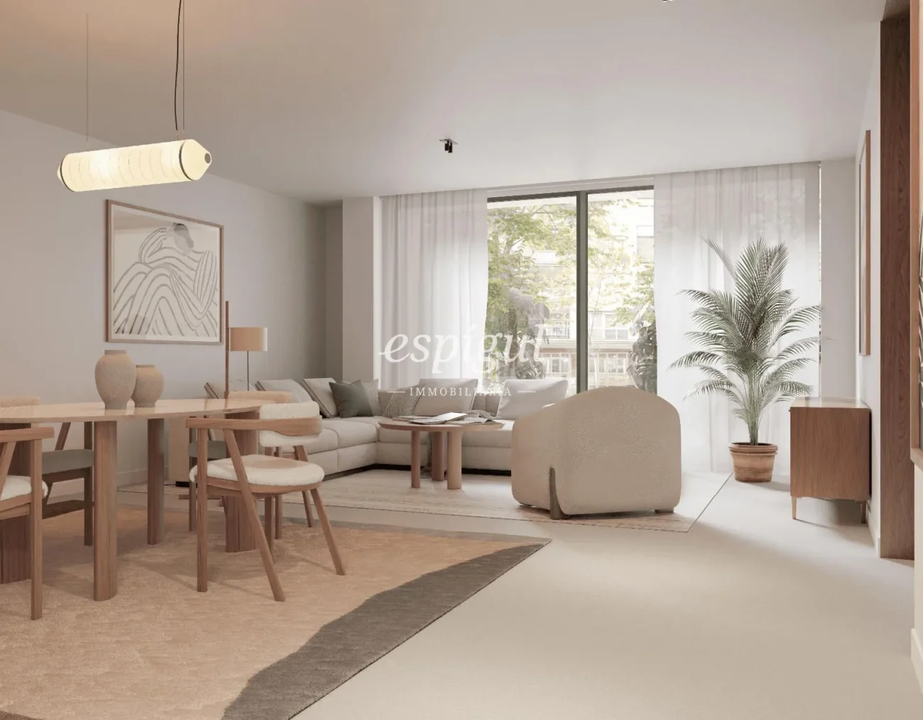 Exclusiu pis d’obra nova amb terrassa de 26 m² a Sant Gervasi-Galvany