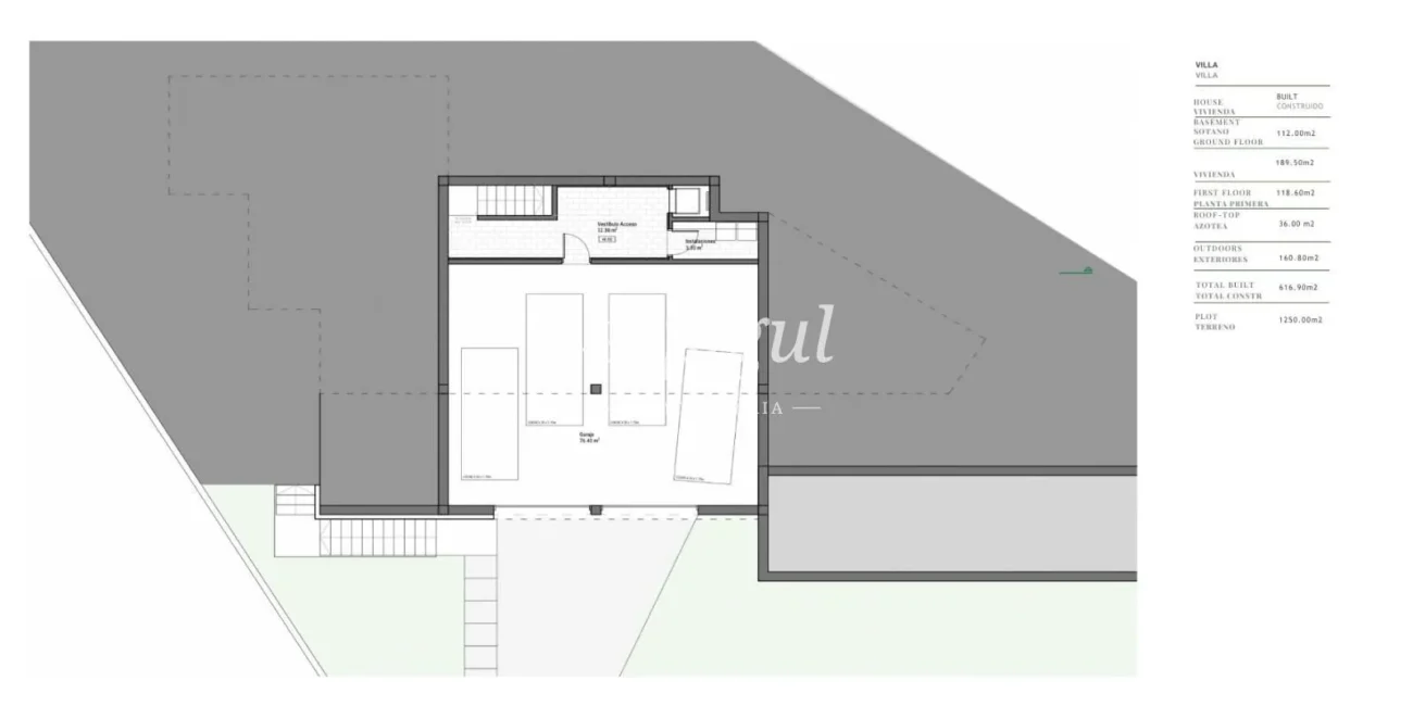 Casa unifamiliar de obra nueva en venta en Golf Barcelona