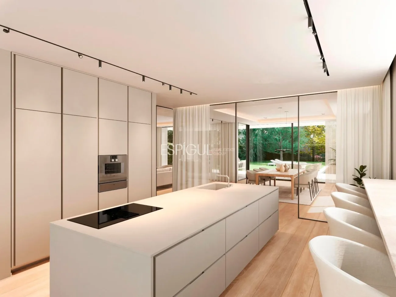 New build development villa on Valldoreix