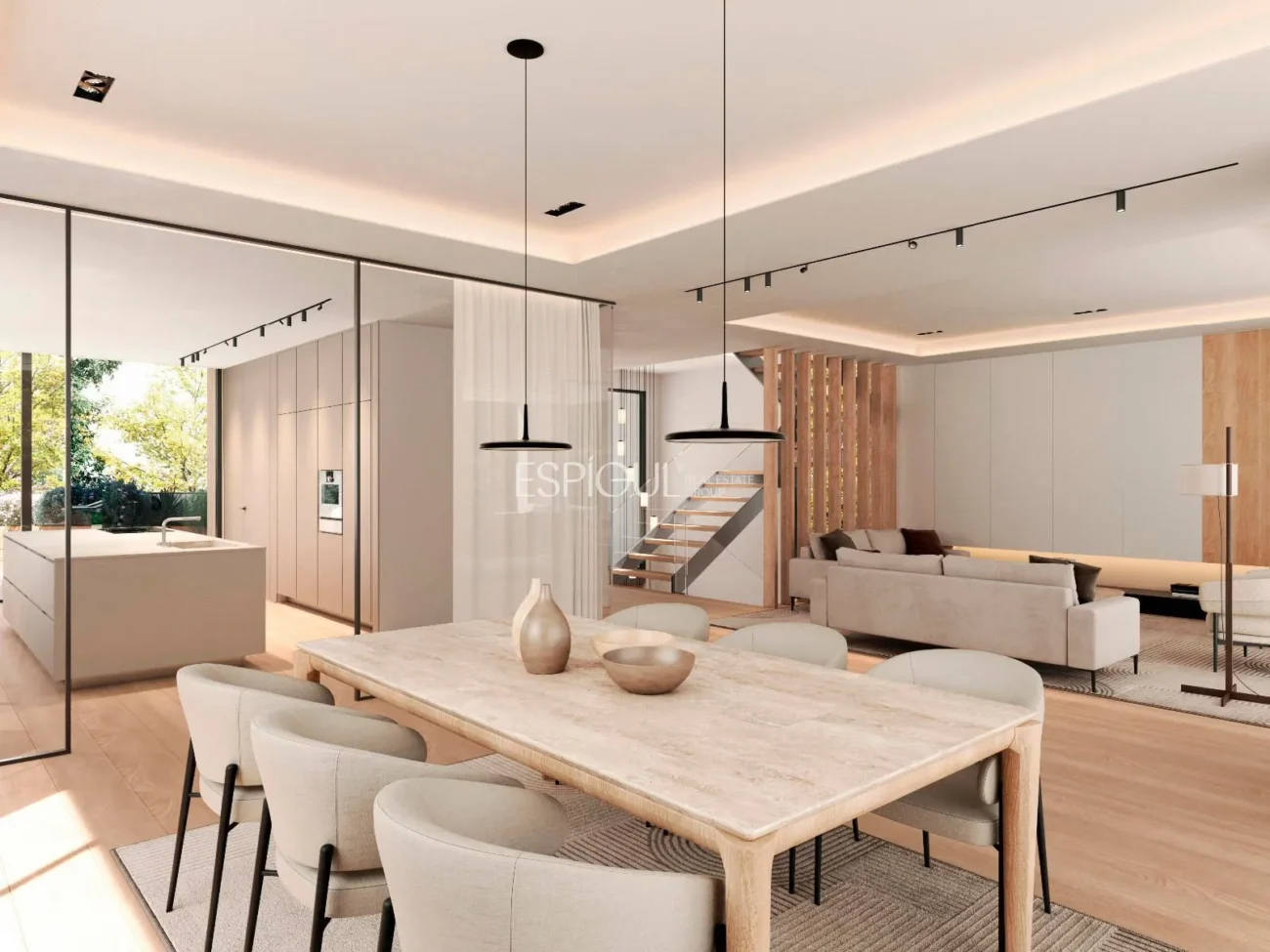 New build development villa on Valldoreix