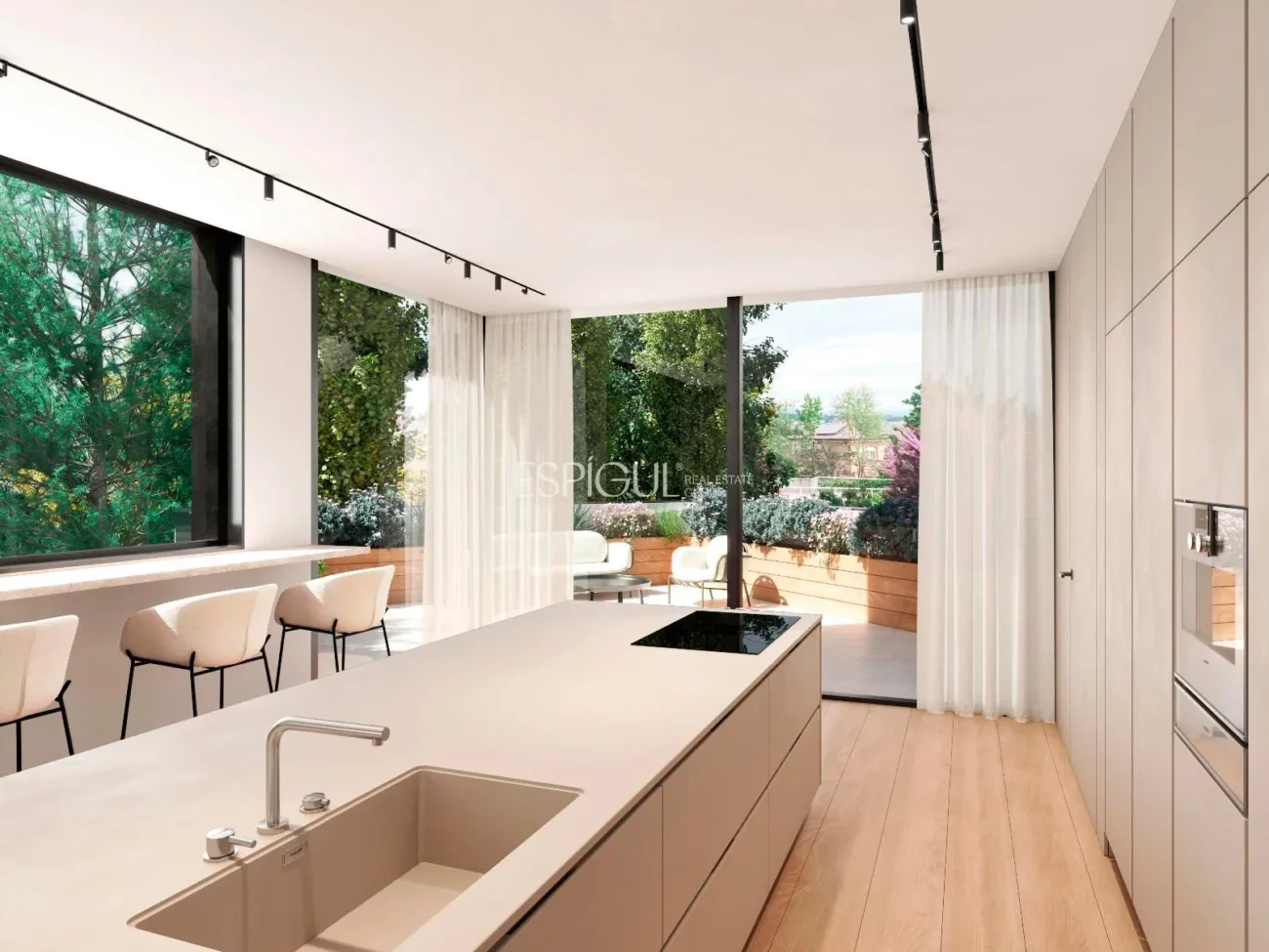 New build development villa on Valldoreix