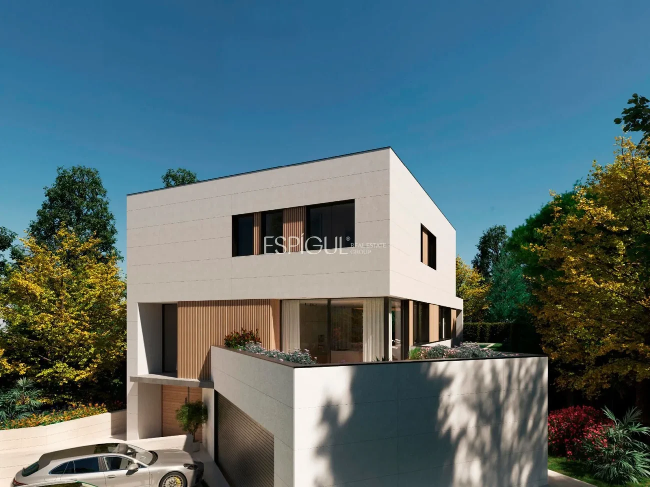 New build development villa on Valldoreix