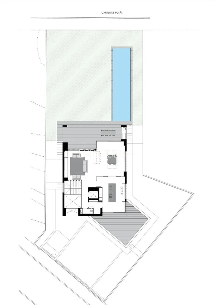 New build development villa on Valldoreix
