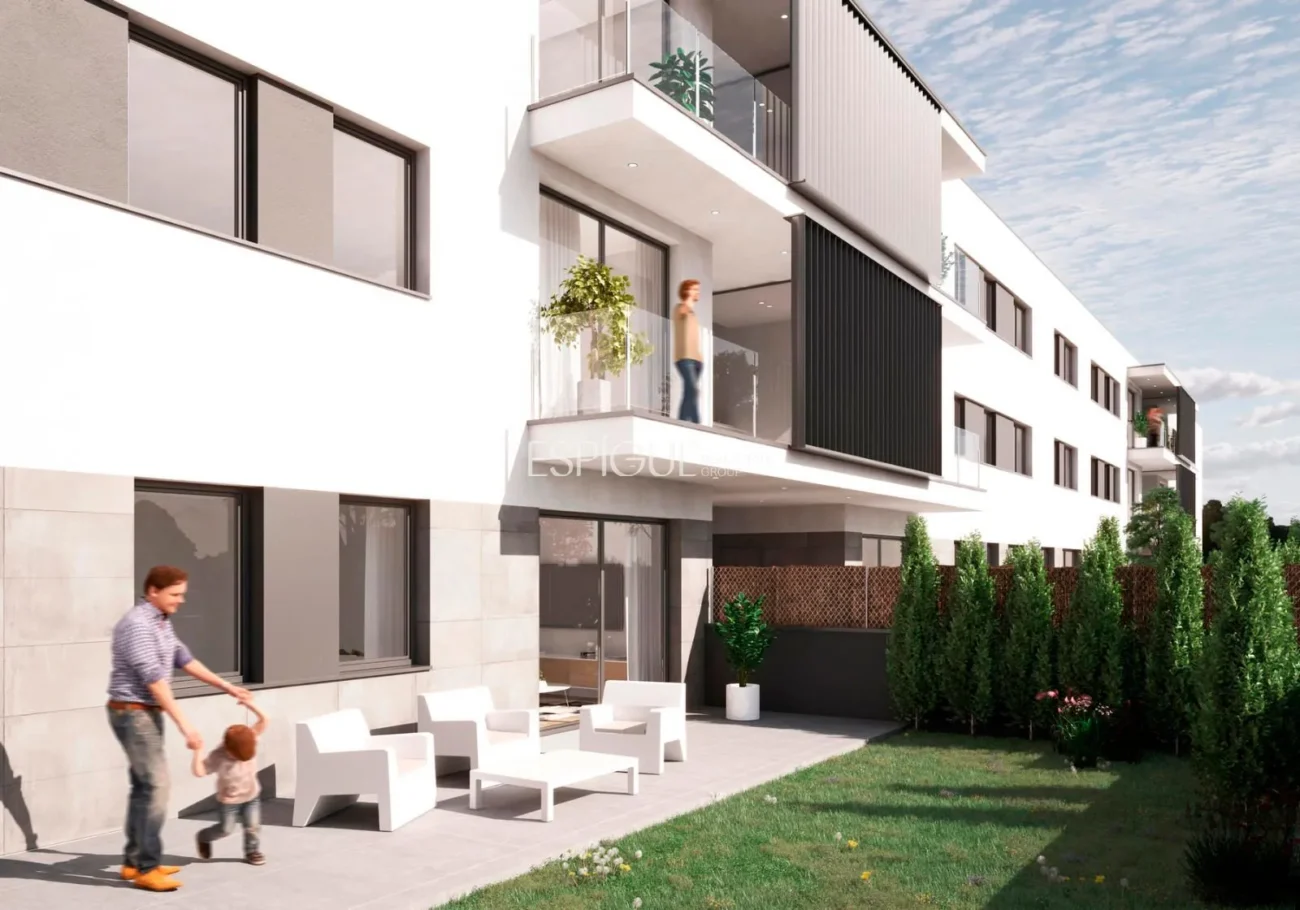 Estrena piso de una habitación y balcón en Domeny
