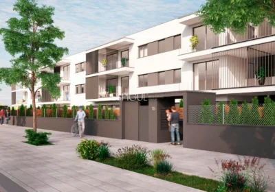 Estrena piso de una habitación y balcón en Domeny