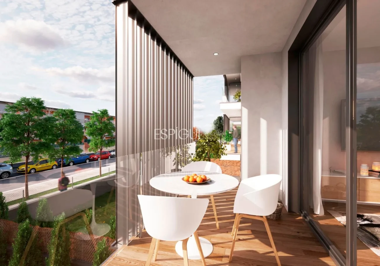 Estrena piso de una habitación y balcón en Domeny
