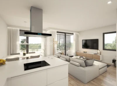 Estrena piso de una habitación y balcón en Domeny