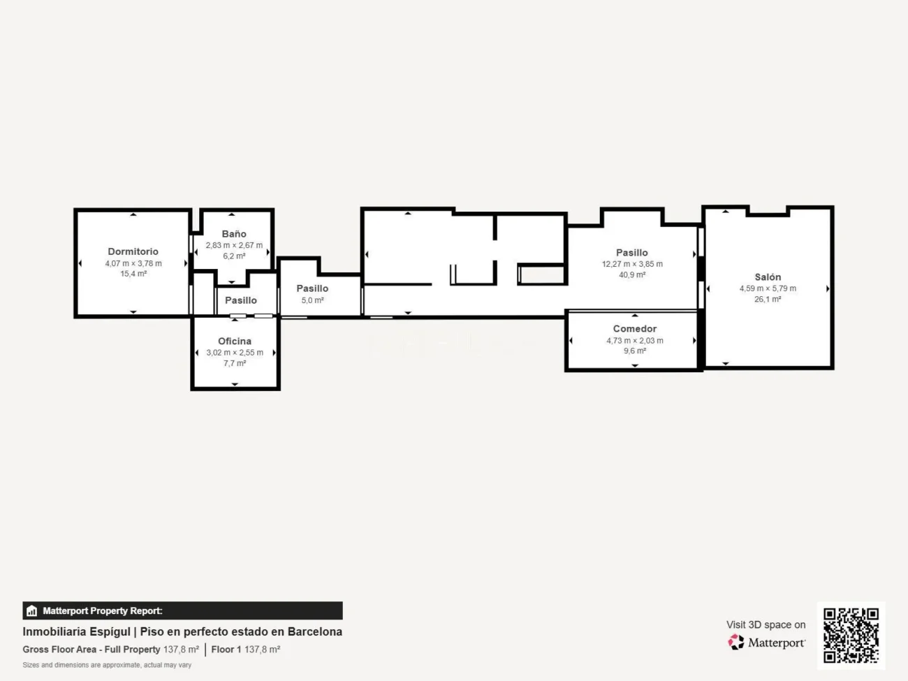 Exclusiva vivienda reformada en Calle Girona, Dreta de l’Eixample