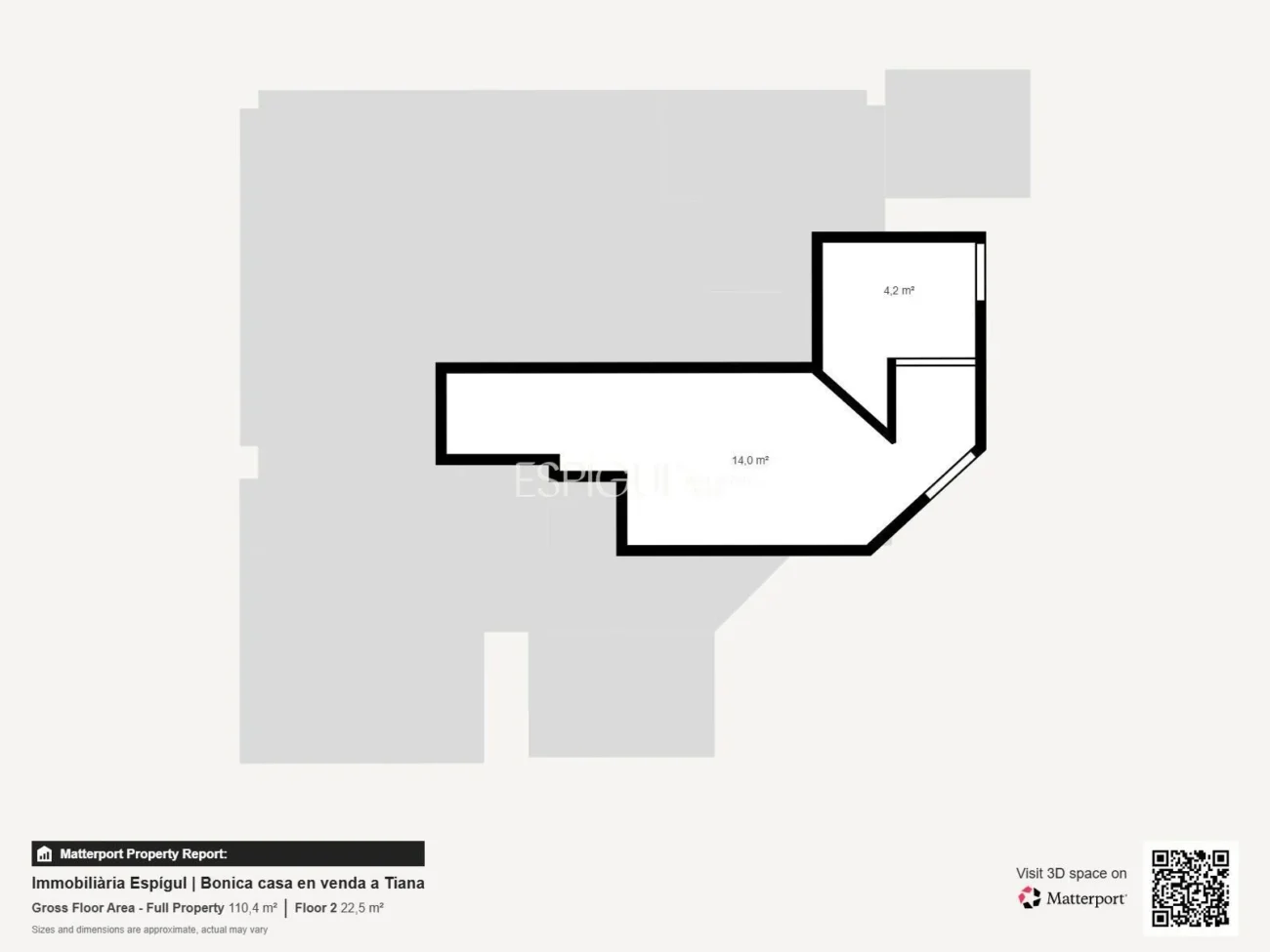 Attique en duplex exclusif avec terrasse et vues panoramiques à Tiana