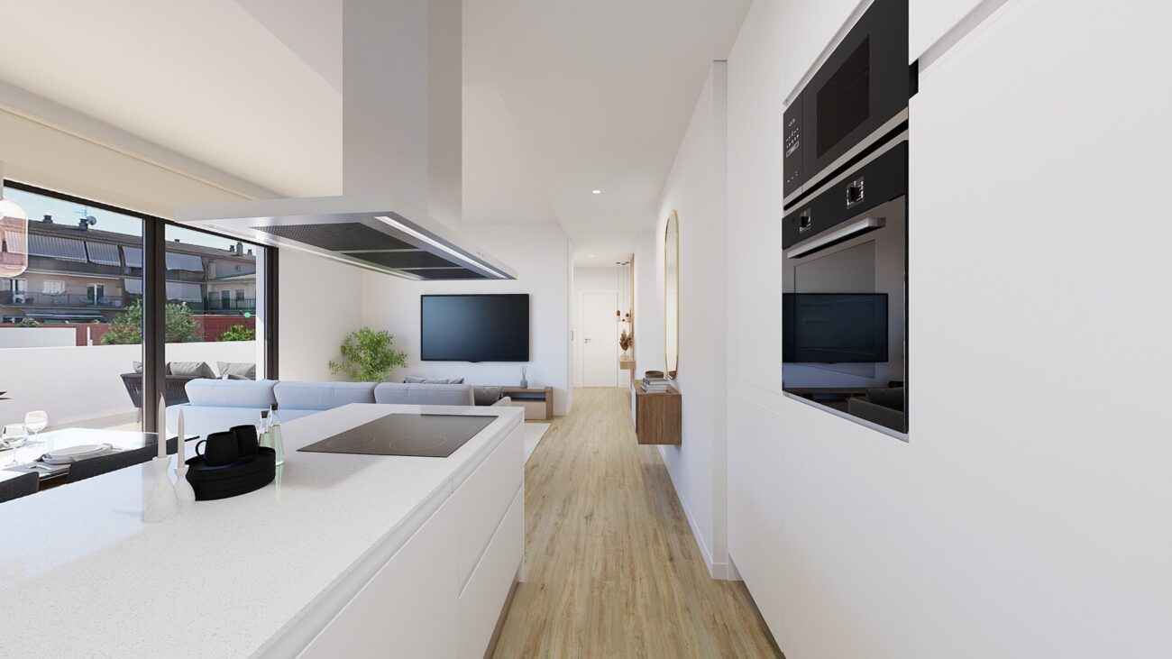 Pisos de obra nueva en Sarrià de Ter