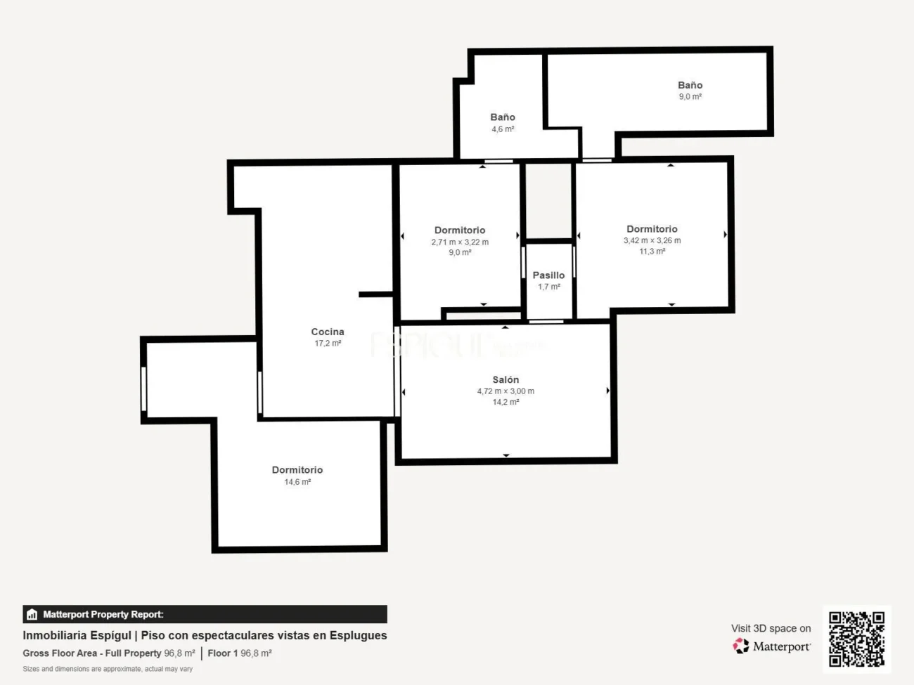 Penthouse zum Verkauf in Finestrelles, Esplugues de Llobregat